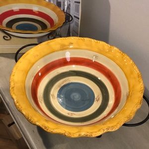 Hand Painted Mediterranean Bowl